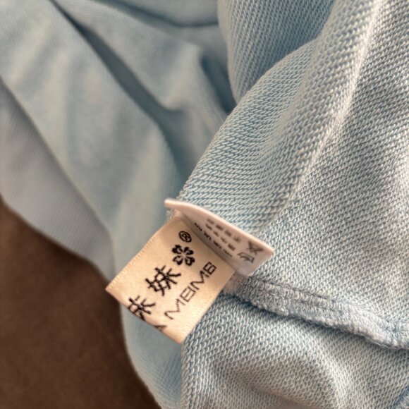 Loewe x Ghibli - Totoro Light Blue Hoodie Sweater - Picture 4 of 7